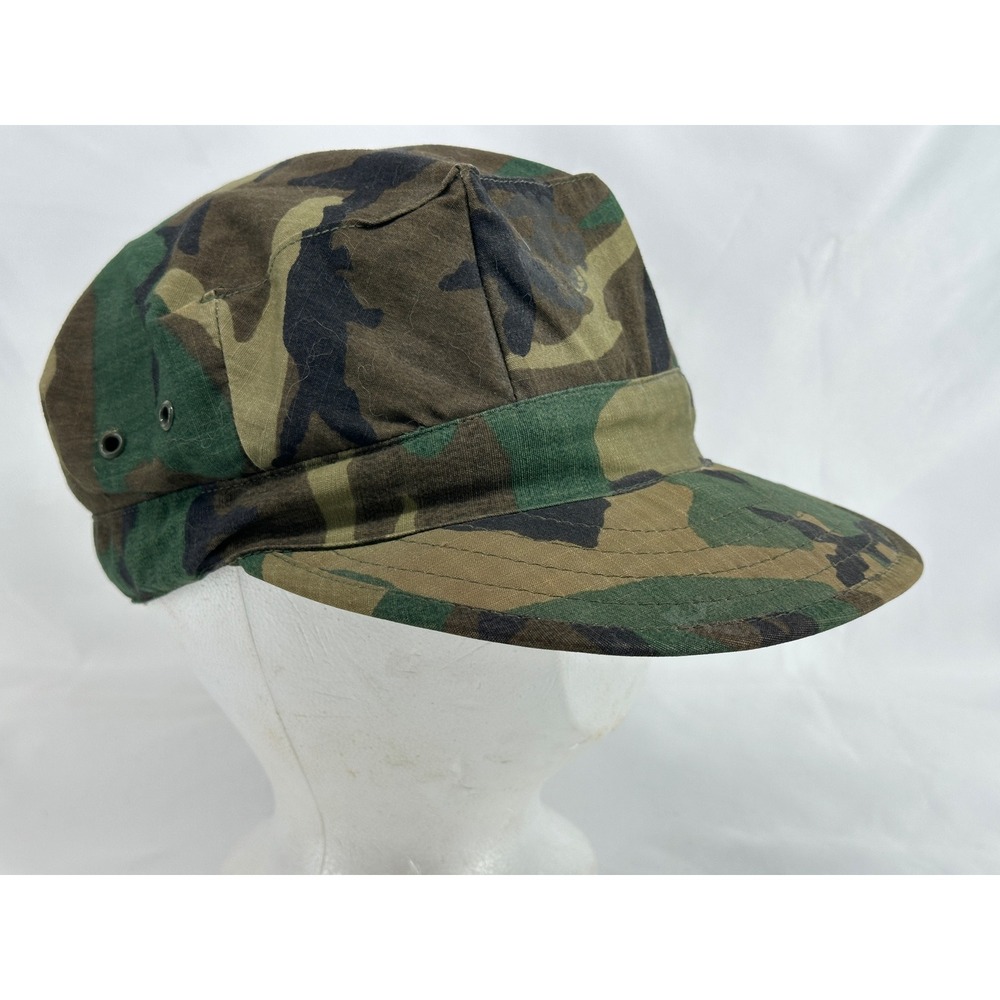 Propper International Utility Cap Mens Medium Green Woodland Camo Ripstop Hat